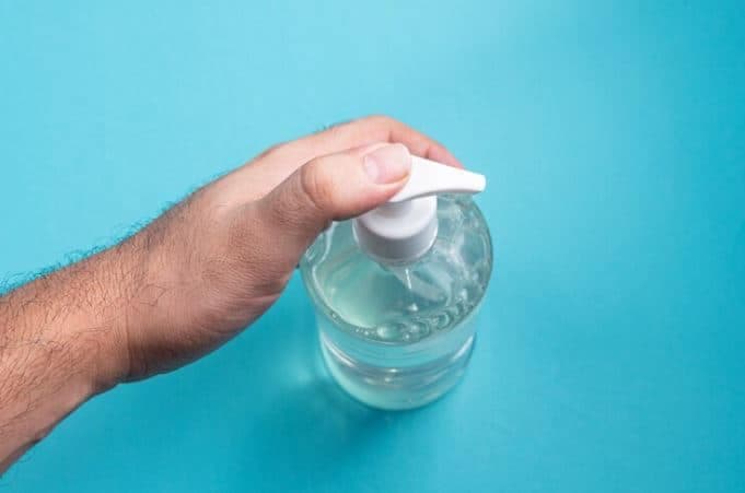 Código de barras para alcohol en gel