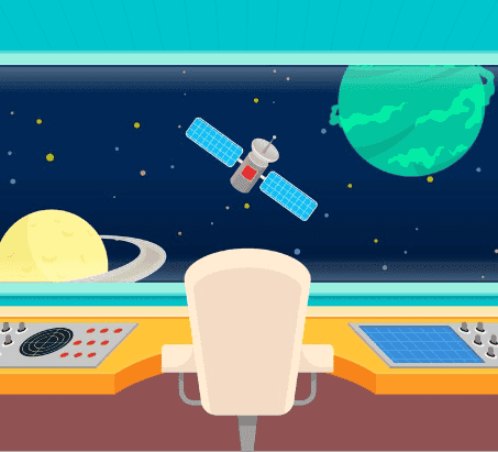 ¡Códigos de barras en el espacio!